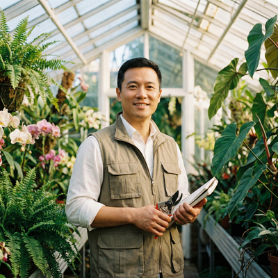 抖音揭秘植物学顾问陈建林